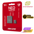 HIKSEMI Neo (Hikvision) Micro SD Memory Card Card 32gb - 64gb - 128gb - 256gb - Memory Card HS-TF-NEO Series Video Surveillance MicroSD (TF) With 7 Years Brand Warranty. 