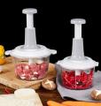 Kitchen Hand Chopper 2Litre | Unique Gadgets - Chopper Food Processor - chopper machine 2Litre - blender - home appliances - mini chopper - qeema machine - onion chopper - meat chopper - hand chopper - handchopper - manual chopper - hand chopper manual -. 