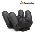 Ps4 Horizontal Dual Charging Stand For PlayStation 4 Charging Station For Sony Playstation4 / PS4 / PS4 Slim / PS4 Pro Controller - Black. 