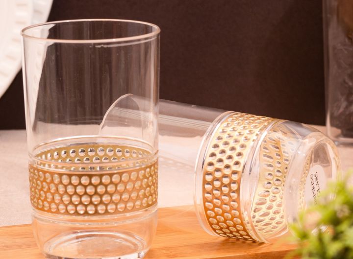 6 Piece Loop Acrylic Glass - Acrylic Glass