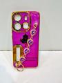Infinix Smart 7 HD  Back Cover - Love Heart Bracelet Chain Luxury 6D Plating Soft Case Camera Lens Protection - Infinix Smart 7 HD  Girls Back Cover. 