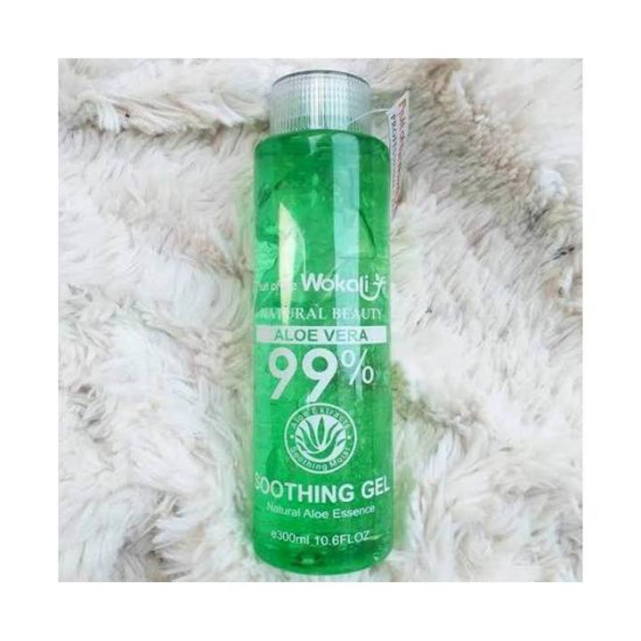 Fruit of the Wokali Aloe Vera 99% Soothing Gel (300 ml)