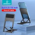 DoomHot Plastic Phone Holder New Cheap Foldable Adjustable  Phone Holder Universal Ultra-thin Mini Mobile Phone Stand Desk for Smart Phone ipad for Live Streaming Online Classes. 