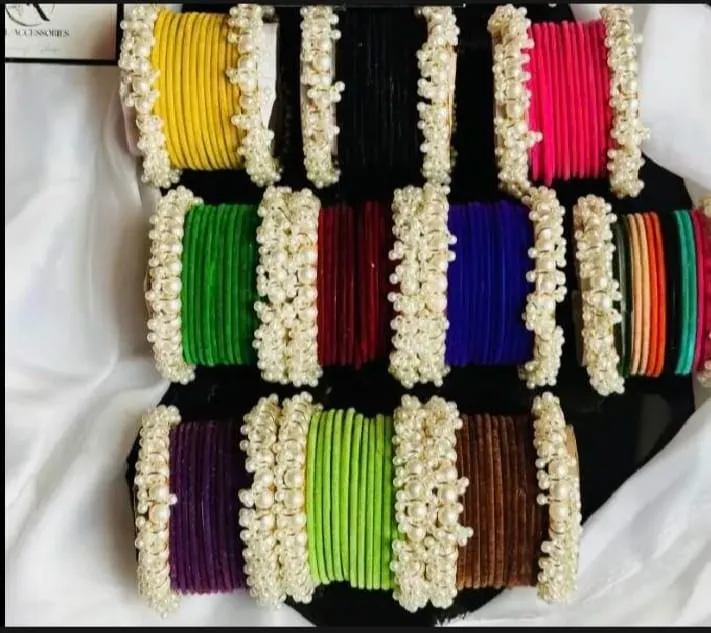 Eid%20Special%20Velvet%20Bangles%20Set%20with%20Pearl%20Kara%20%E2%80%93%201%20Dozen%20Fancy%20Chooriyan%20for%20Women%20&%20Girls%20%E2%80%93%20Traditional%20Bridal%20&%20Party%20Wear%20Bangles%20-%20Image%203