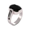 Natural Onyx Aqeeq stone Zulfiqar Sword Style Pure Silver Ring for Boys and Men with aqeeq stone, Chaandi Ring, Pure silver ring, 925 Sterling silver ring. 
