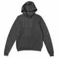 GROOVY Black Fleece Relax Fit Hoodie For Men. 