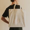 Pack of 3 Plain Canvas Tote Bags | 100% Eco-Friendly Reusable Shoulder Bag | Ideal for Shopping, College & DIY. 