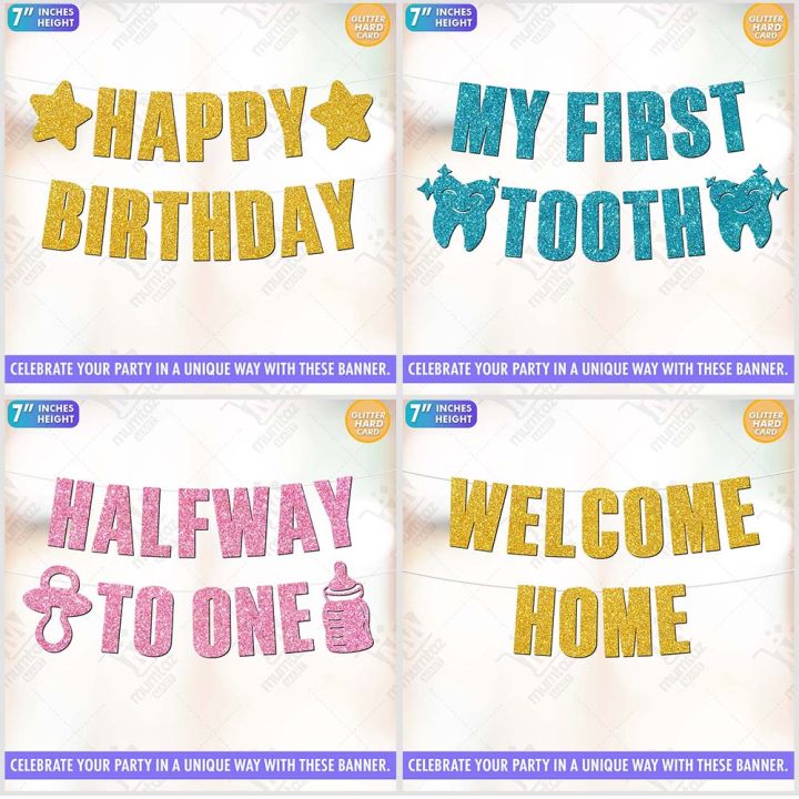 Welcome%20Home%20Glitter%20Banner%20For%20Party%20Decorations,%20Born%20Baby%20&%20Birthday%20Banner%20in%20Gold,%20Unique%20Bunting%20Banner%20&%20more%20Supplies,%207"%20INCHES%20Height%20each%20letter%20-%20Image%202