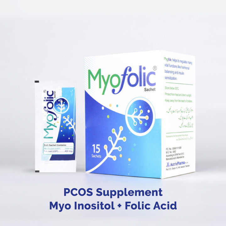 Myofolic ® - PCOS Supplement for Hormonal Balance & Reproductive Health - Matrix Pharma