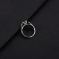 Size 6-10 Once Upon a Time Ring The Snow White's Minimalist Plated Green Crystals Engagement Ring for Women. 
