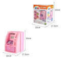Intelligence Mini ATM Machine Toy For Kids - Lights & Sound - Cash Drawer - Deposit & Withdraw - Assorted Color. 