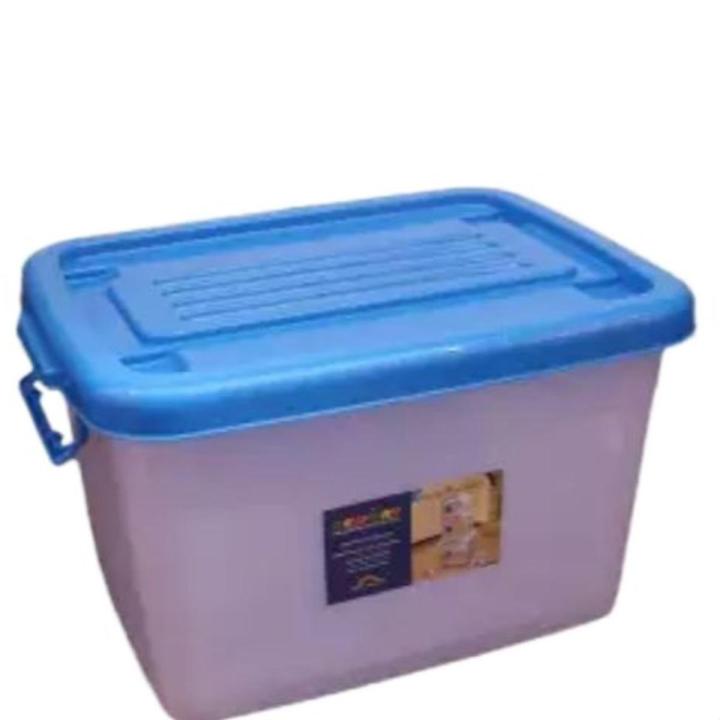 Multipurpose Rolling Storage Organizer Box with Lid, Multi-Size Container for Kitchen, Toys, and Outdoor Use