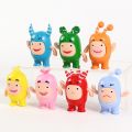 7pcs/set Oddbods Pvc Figures Toys Desk Decoration Dolls Cartoon Kawaii For Kids Children. 