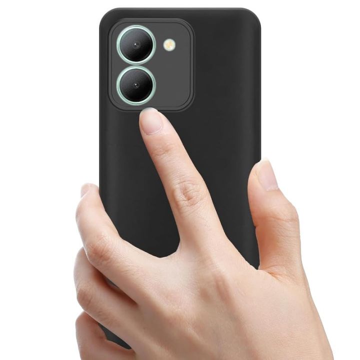 Vivo%20Y03%204G%20Back%20Cover%20Silicon%20Flexible%20Shockproof%20Anti%20Scratch%20Back%20Cover%20for%20vivo%20Y03%20-%20Black%20-%20Image%203