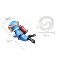 Fish Tank Diver Pollution-free Decorative Lightweight Floating Frogman Aquarium Ornaments Household Supplies. 