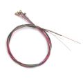 Guitar String 6 Strings Acoustic Guitar Strings Rainbow Colorful Guitar Steel Strings Anti Oxidation Coating Red Folk Guitar Strings Guitarist. 