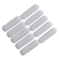 30 Pieces PTFE Magnetic Stirrer Mixer Stir Bar Laboratory Bar Stir Plate Magnet Stir Rod Magnetic (7X25mm). 
