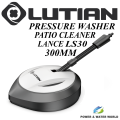 LUTIAN - LS30 Patio Brush - Solar Panels / Floor Surface Cleaner Attachment Kit - 12 inch Diameter Lance for Pressure Washers .. 