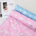 150cm Width Tulle Fabric Sheer Snowflake Pattern Mesh Texture Mesh Fabric 1meter/Lot Polyester Material Gauze Fabric for Tutu. 