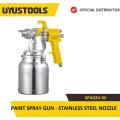 UYUSTOOLS SPA02U-M  PAINT SPRAY GUN - STAINLESS STEEL NOZZLE. 