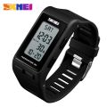 SKMEI Brand Women Men Sports Calories Digital Pedometer Backlight Outdoor Running Waterproof Watch 1363. 