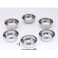 Stainless steel bowl/katori pack of six best quality. 