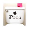 iPoop - Funny sticker - 12 inches. 
