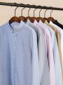 Oxford shirts men classical casual shirt 100% cotton spring new clothing. 