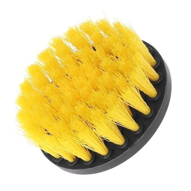1pc Electric Power Drill Scrubber Nylon Cleaning Brush For Bathtub Carpet Glass Tires Toilet Floors Rust Remover Car Cleaner Kit