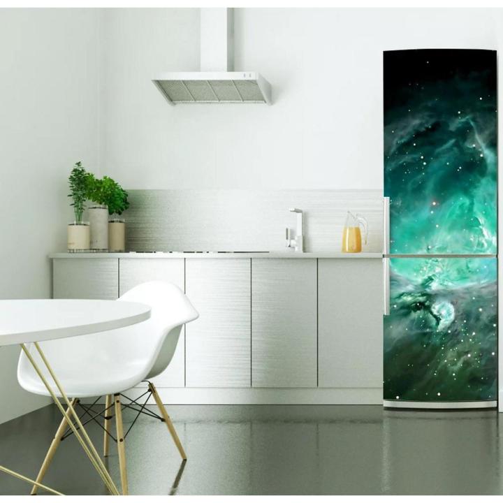 Green Aurora Pattern Refrigerator hua gu Cross-Border Supply DIY Refrigerator AliExpress Supply