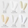 CANNI 16ml Gel Nail Polish Transparent Pink Pure White Color Nail Varnish Milky White Diamond No Wipe Top Coat Nail Manicure Gel. 