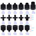 Conversion Screw Dual Nuts Tripod Mount Screw 1/4 to M4 M5 M6 M8 M10 Inch Projector Bracket Adapter Converter for DSLR Camera Tripod Photography Accessories Kengding. 