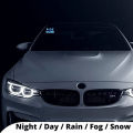 Front Windshield Led Sign Super Bright Car Led Sign with 1.5m Cable Red Blue Glow Usb Powered Ideal for Rideshare Drivers in Southeast Asia Ride Share Car Led Sign. 