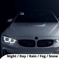 Front Windshield Led Sign Super Bright Car Led Sign with 1.5m Cable Red Blue Glow Usb Powered Ideal for Rideshare Drivers in Southeast Asia Ride Share Car Led Sign. 