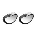 ZOROOM 4 x Dead Angles Mirrors Adjustable Wide Angle for Car Van Towing. 