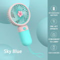 AnDyN Mini Fan Strawberry Avocado Handheld Portable Fan USB Rechargeable Fan with Phone Holder Function for Student Dormitory Office Desktop or Outdoor Fan. 