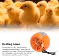 150 Watt Temperature-Controlled Heater Lamp E27 Auto Constant Temp Adjustable Poultry Heater Lamp for Rabbits Chickens Ducks. 