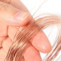 0.3/0.4/0.5/0.6/0.8/1.0mm colored copper wire for DIY jewelry making accessories. 