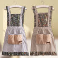 Cleaning Apron Sleeveless Anti-fouling Cleaning Apron Cooking Pinafore. 