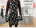 Fiaxo Apron Set for Kitchen - Pack of 4pcs. 