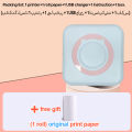 Mini Printer Inkless Bluetooth Portable Photo Printing 57mm for Android IOS Fit for Adhesive Label Thermal Papers.. 