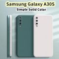 Original For Samsung Galaxy A30S Silicone Full Cover Case Dirt resistant Phone Case Cover. 