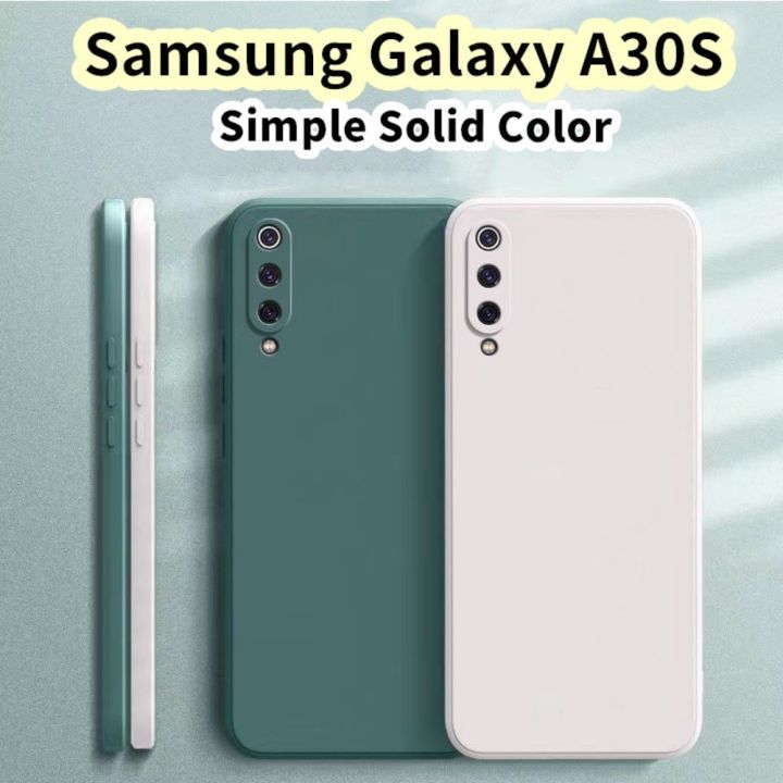 Original%20For%20Samsung%20Galaxy%20A30S%20Silicone%20Full%20Cover%20Case%20Dirt%20resistant%20Phone%20Case%20Cover%20-%20Image%203