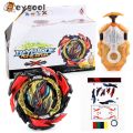 B-191 Dangerous Belial Beyblade Burst Prominence Phoenix B-191 01 DB Dynamite Battle with B184 Gold Black LR Launcher Beylauncher set. 