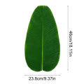 【Miga Plaza】Artificial Banana Leaves Place Mat Banana Palm Leaf Home Waterproof Beach Theme Decorations Placemats Green Party Supplies Oil Proof Decorative Thick Tablecloth. 