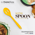 Zing Yellow Silicone Slotted Spoon - Premier Home - SKU 0805364. 