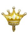 GOLDEN THEME MINI CROWN FOIL BALLOON ( 13 INCH IN SIZE ). 