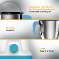 SILVER CREST STAINLESS STEEL 3-IN-1 JUICER BLENDER GRINDER MACHINE: MULTI-FUNCTION JUICER, BLENDER WITH PULSE, AND PRECISION GRINDER FOR FRUITS, VEGETABLES, COFFEE BEANS, NUTS, AND SPICES. 