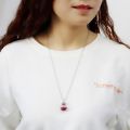 2pcs Hollow Fillable Glass Locket Hair Locket Keepsake Locket Necklace Urn Necklace For Cremation Ashes Of Loved One. 