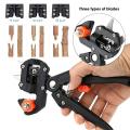 Professional Grafting Tool Garden Graft Pruner, Promote Plants Healing and Growth, Efficient Gardening Grafting Scissor Carbon Steel Comfort Handle. 